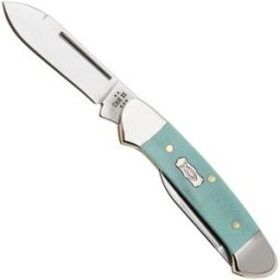 Case Knives Case Baby Butterbean, Smooth Seafoam Green G-10 18107, 102132 SS canivete
