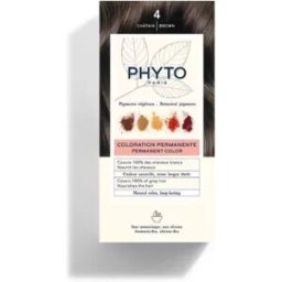 PHYTO Coloração Permanente Castanho 4