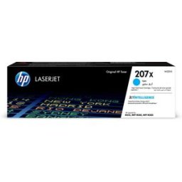 HP 207X - Rendimento da página de toner a cores: 3150 páginas - Cor(es) dos cartuchos de impressão: Ciano - Quantidade por conjunto: 1 unidade(s) - 0193905265183