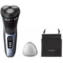 Máquinas de barbear Philips Shaver 3000 Series S3243/12 Máquina de barbear elétrica a húmido e a seco - 8720689018593
