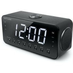 MUSE RADIO RELOGIO DESPERTADOR PRETO - M192CR - 3700460204433