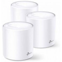 TP-LINK Deco X20(3-pack). Tipo de conexão WAN: RJ-45. Banda wi-fi: Dual-band (2,4 GHz / 5 GHz), Padrão Wi-Fi máximo: Wi-Fi 5 (802.11ac), Velocidade de transferência de dados WLAN (máx.): 1201 Mbit/s. Tipo de interface de ethernet LAN: Gigabit Etherne - 69
