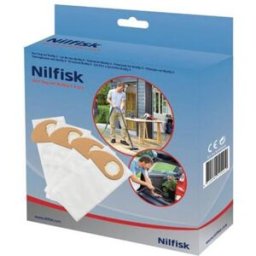 Sacos para Aspirador Nilfisk Buddy 5 Unidades - 5715492144419