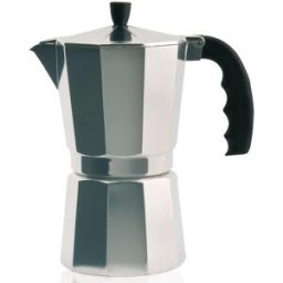 ORBEGOZO Cafeteira em alumínio.Capacidade: 3 chávenasPode ser usado em fogões a gás, elétricos e de vitrocerâmica.Cabo ergonómico.Interior fácil de limpar.Válvula de segurança. - 8436044