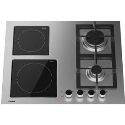 Teka EFX 60.1 2G 2H AI AL. Cor do produto: Aço inoxidável, Local de colocação: Embutido, Largura do fogão: 60 cm. Tipo de controlo: Rotativo, Posição de controlo: Topo frontal. Potência (elétrica ): 3000 W, Potência (gás): 4000 W, Voltagem de e - 84347780
