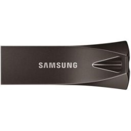 Samsung BAR Plus MUF-512BE4 - Drive flash USB - 512 GB - USB 3.2 Gen 1 - cinza - 8806095379708
