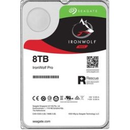 Seagate IronWolf ST8000VN004 - Tamanho do disco rígido: 3.5" - Capacidade do Disco Rígido: 8000 GB - Velocidade rotacional: 7200 RPM - 0763649125069
