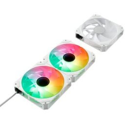 CASE FAN ABYSM ARCLIGHT 2.0 ARGB WHITE PACK 3 IN1 - 6974560222926