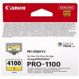 CANON PFI-4100 Yellow Ink Tank - 4549292238174