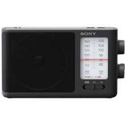Rádio Portátil Sony ICF-506 FM/AM Analógico Preto - 4548736046535