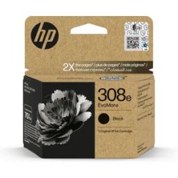 HP Cartucho de Tinta Original EvoMore 308e negra - 1392989 - 0196786390579