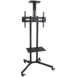 TOOQ - SUPORTE DE CHAOO COM RODAS MONITOR / TV 37-70P - FS1470M-B - 8433281008229