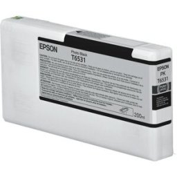 - Tinteiro Epson para impressoras Epson SP4900 - Cor Preto - Para impressão de fotografias - 200 ml - 0010343877610