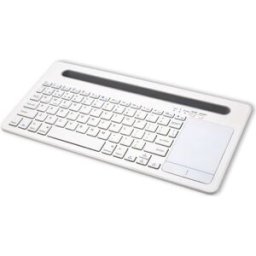 OEM Teclado Bluetooth com Touchpad e suporte Tablet/Smartphone - BK230TF Emparelhamento com 3 dispositivos em simultâneo - ultra-fino e portátil - com touchpad multi toque. - 5603583163701