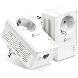 Powerline AV1000 TP-LINK KIT com Passthrough 1 Gigabit Port - 6935364089078