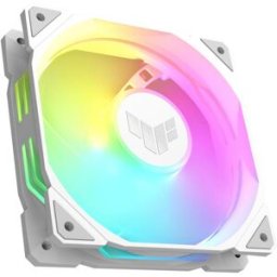 ASUS TUF GAMING TR120 ARGB REVERSE 3IN1 White Carcasa del ordenador Refrigerador de aire 12 cm Blanco - 1386546 - 4711387543511
