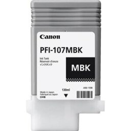 Canon 107 130 ml Ink Cartridge - Matte Black - 4960999910932