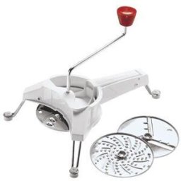 MOULINEX Rala, corta em rodelas ou em juliana 3 discos de inox Pés rebativeis e antiderrapantes Todas as peças são compatíveis com a máquina de lavar loiça - 3168430154889
