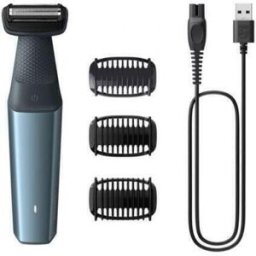 Máquinas de barbear/depilar elétricas Philips Bodygroom Series 3000 BG3027/05 Aparador corporal à prova de água - 8720689020534