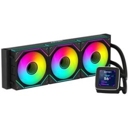 ABYSM CPU Liquid Cooling Oceanic LCD 360 Black ARGB - 8436617920455