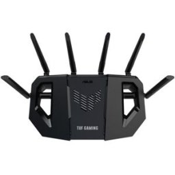 ASUS TUF Gaming BE6500 (TUF-BE6500) router inalámbrico 2.5 Gigabit Ethernet Doble banda (2,4 GHz / 5 GHz) Negro - 1390372 - 4711387546321