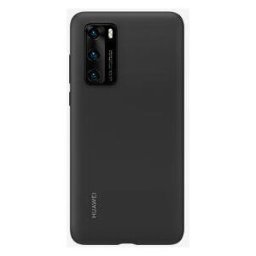Capa de Silicone Huawei P40 Preta - 6901443365937
