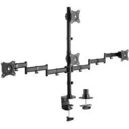 Soporte de Mesa para 4 Monitores y TV Aisens DT27TSR-379/ G - 8435739903278