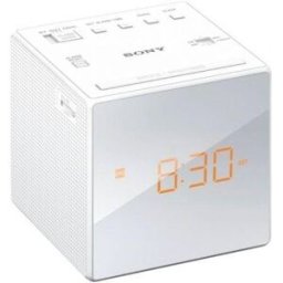 Rádio Analógico Sony ICFC1W Branco Relógio Integrado - 4905524962048