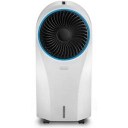 DELONGHI Climatizador que produz ar fresco e húmido que resulta da absorção de água durante o processo de refrigeração_ Fluxo de ar 460 m3/h (até 3 mt de alcance)_-Capacidade de evaporação de 800 ml/h_-Ionizador de ar (elimina pó e partículas)_-Depósit -