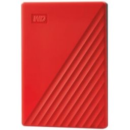 WESTERN DIGITAL WD My Passport WDBPKJ0040BRD - Disco rígido - encriptado - 4 TB - externa (portátil) - USB 3.2 Gen 1 - 256-bits AES - vermelho - 0718037870236