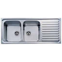 Lava-Loiça Teka CLASSIC 2B 1D Inox 2 Cubas 1 Escorredor - 8421152019566