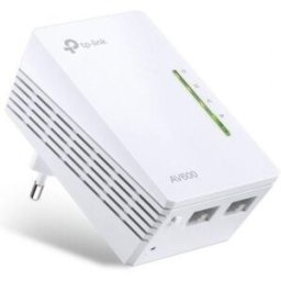 TP-LINK AV600 Powerline Extender, Qualcomm,300Mbps at 2.4GHz,600Mbps Powerline,HomePlug AV,2 10/100Mbps Ports, Wi-Fi Clone, Single Pack - 6935364032241