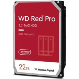 WESTERN DIGITAL Disco rígido - 22 TB - interna - 3.5" - SATA 6Gb/s - 7200 rpm - buffer: 512 MB - 0718037893501