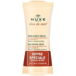Nuxe Rêve De Miel Creme de Mãos e Unhas 50ml x2