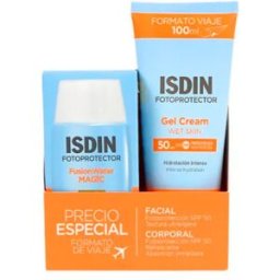 Isdin Pack Fotoprotetor Fusion Water Magic 50ml + Gel Cream 100ml