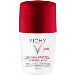 Vichy Homem Desodorizante Roll On Clinic Contínuo 96H 50ml