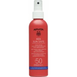 Apivita Bee Sun Safe Spray Hidra Ultraligeiro Rosto e Corpo SPF50 200ml