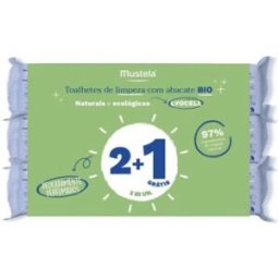 Mustela Bebé Toalhitas de Limpeza Com Perfume 60x3