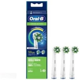 Braun Oral B Cross Action Recarga Escova Elétrica x3