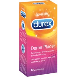 Durex Preservativo Dame Placer x12