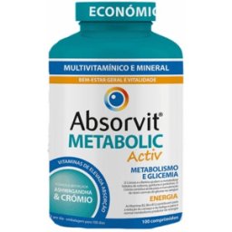 Absorvit Metabolic Activ Comprimidos X100