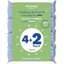 Mustela Bebé Toalhitas de Limpeza Com Perfume 60x6