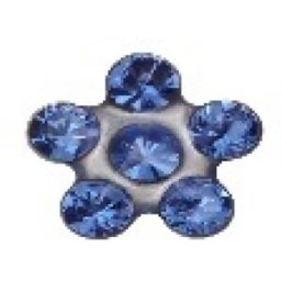Inverness Brinco Flor Safira Indo116