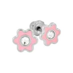 Inverness Brinco Flor Cristal