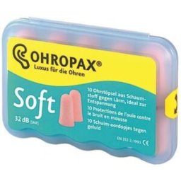 Ohropax Soft Tampões Auriculares Espuma x10