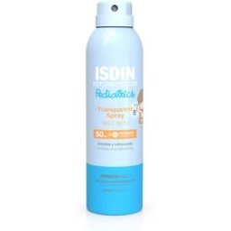 ISDIN Fotoprotector Pediatrics Transparent Spray WET SKIN SPF50 250ML - Protetor solar corporal transparente, para crianças