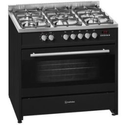 Fogão a Gás Meireles E911BL/NAT 90x60cm 5 Queimadores Aço - 5604409143310