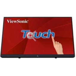 VIEWSONIC 22" 16:9 (21.5") 1920 x 1080, SuperClear® IPS, 10 points projected capacitive touch monitor with 200 nits (touch module), VGA, HDMI, DisplayPort, 2 USB, speakers, bookstand style - 0766907842418