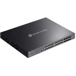 TP-Link Omada SX3832MPP switch Gestionado L2+ 10G Ethernet (100/1000/10000) Energía sobre Ethernet (PoE) DIN rail Negro - 1397888 - 8885020622676