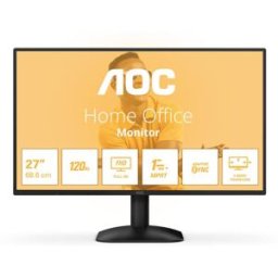 AOC MONITOR IPS 27" 16:9 FHD 4MS 120HZ VGA HDMI 27B31H - 4038986182225
